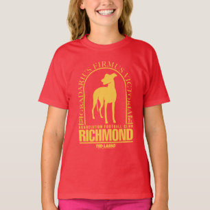 Camiseta Ted Lasso   Logotipo con arcos de oro de Richmond 
