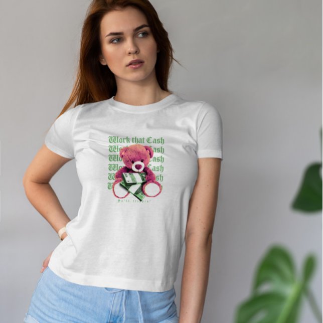 Camiseta Teddy Bear Con Dinero (Subido por el creador)