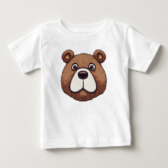 Camiseta Teddy Bear de Baby Fine Jersey (Anverso)