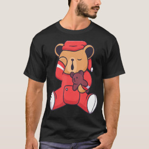 Camiseta Teddy Bear Pajamas Bear Pajamas