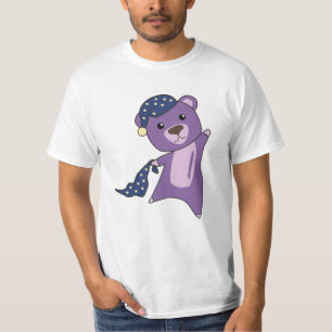 Camiseta Teddy Bear Turquoise Sleepyhead Teddy Bear