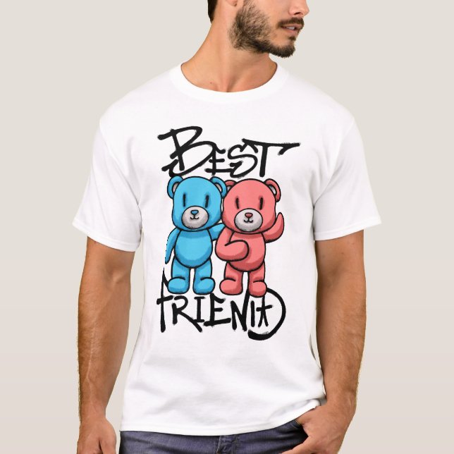 Camiseta Teddy Bears friend streetwear (Anverso)