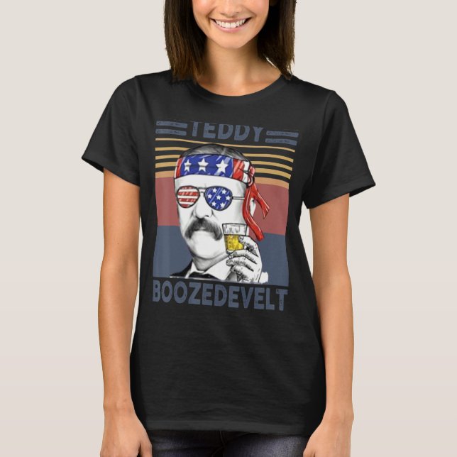 Camiseta Teddy Boozedevelopment Gracioso Estadounidense 4 D (Anverso)