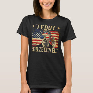 Camiseta Teddy Boozedevelopment Theodore Roosevelt 4 De Jul