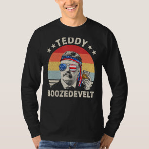 Camiseta Teddy Boozedevelopment Theodore Roosevelt 4 De Jul