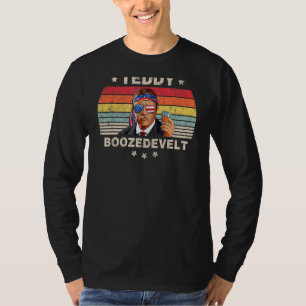 Camiseta Teddy Boozedevelopment Theodore Roosevelt 4 De Jul