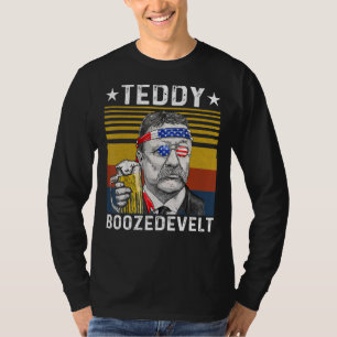 Camiseta Teddy Boozedevelopment Theodore Roosevelt 4 De Jul