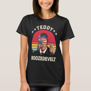 Camiseta Teddy Boozedevelt Theodore Roosevelt 4 de Julio A