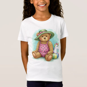 Camiseta Teddy con el inflable anillo de natación de Natash