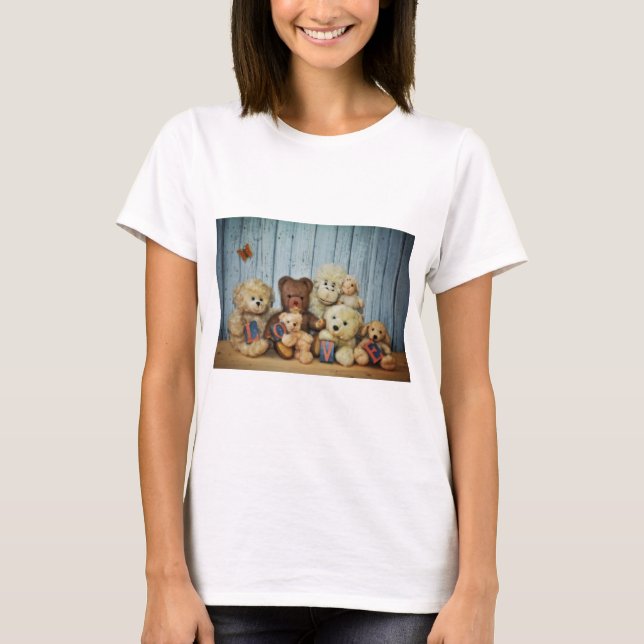 Camiseta Teddy mit Freunde (Anverso)