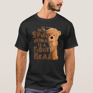 Camiseta Teddy Oso Mi Animal Espiritual Es Un Oso De Teddy