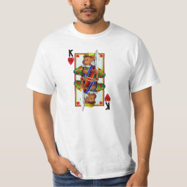 Camiseta Teddy Oso Rey de Corazones