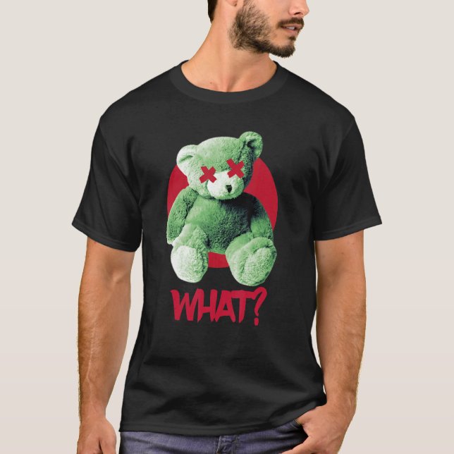 Camiseta Teddy Qué Horror Teddy Llevó Qué (Anverso)