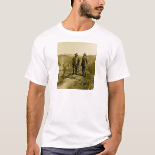 Camiseta Teddy Roosevelt y John Muir en el punto del