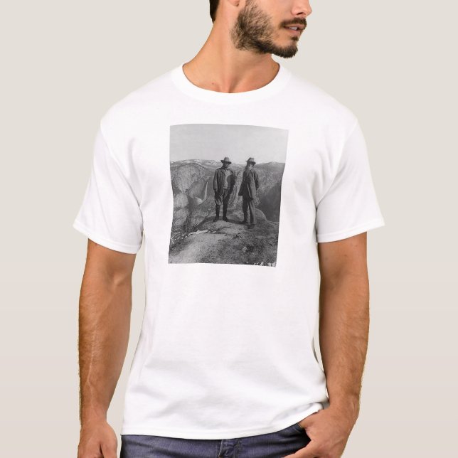 Camiseta Teddy Roosevelt y John Muir en Yosemite (Anverso)