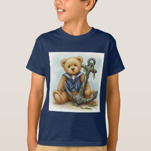 Camiseta Teddy Sailor con ancla de Natasha Us