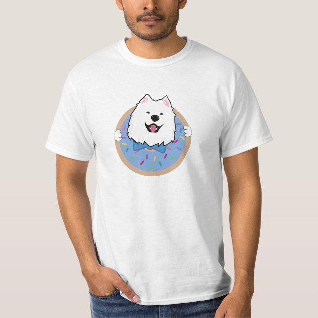 Camiseta Teddy samoyed (Anverso)