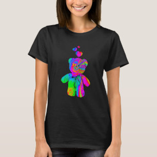 Camiseta Teddy Teddy Bear Trippy Colorful Teddy con
