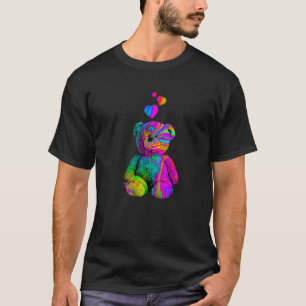 Camiseta Teddy Teddy Bear Trippy Colorful Teddy con