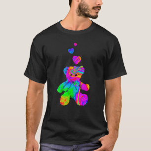 Camiseta Teddy Teddy Bear Trippy Colorful Teddy con