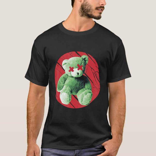 Camiseta Teddy What Horror Murderous Teddy Bear What (Anverso)