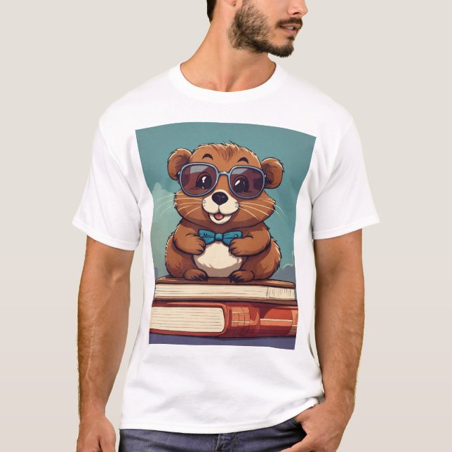 Camiseta Teddy y los libros de magia (Anverso)