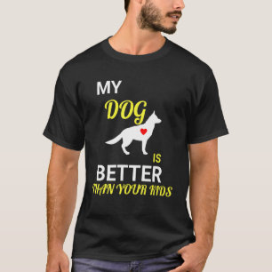 Camiseta Tee alemán de perro pastor