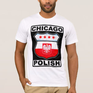 Camiseta Tee americano polaco de Chicago