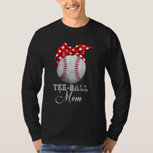 Camiseta Tee Ball Mom for Women Ball