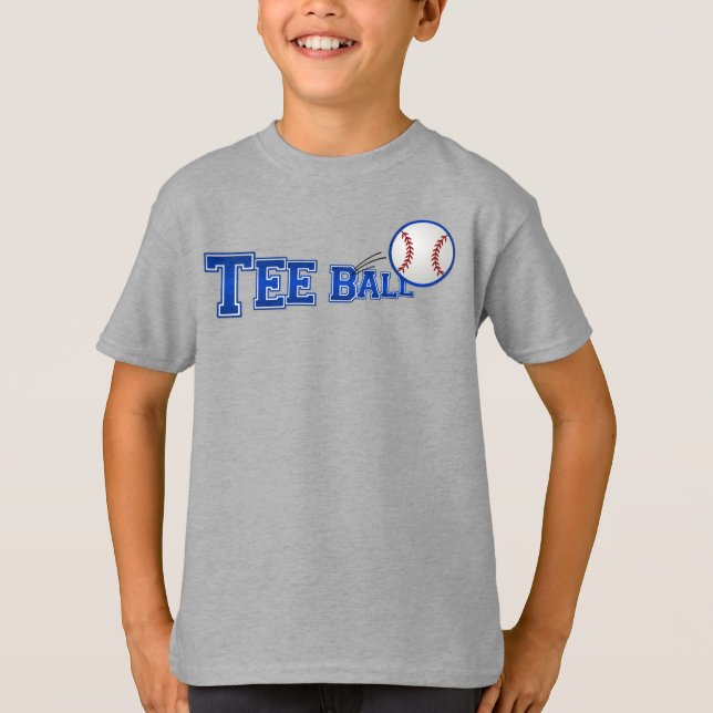 Camiseta Tee Ball Vneck T-Shirt (Anverso)