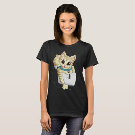 Camiseta Tee básico de las mujeres turq