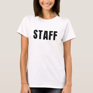 Camiseta Tee blanco del PERSONAL femenino - sencillo y eleg