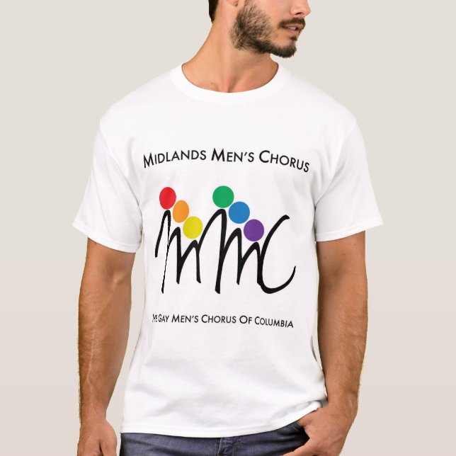 Camiseta Tee clásico de MMC - Blanco (Anverso)