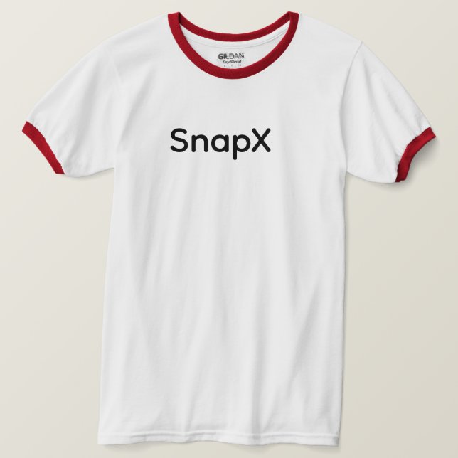 Camiseta Tee clásico de SnapX (Anverso del diseño)