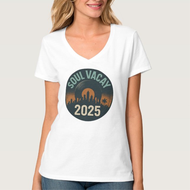 Camiseta Tee con el logo de Soul Vacay Women (Anverso)