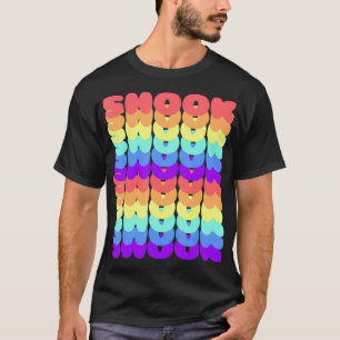 Camiseta Tee con la bandera arcoiris del orgullo LGBT gay
