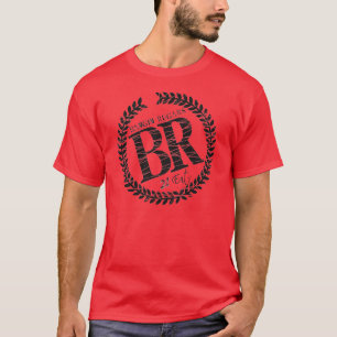 Camiseta Tee con logotipo "BR" nuevo (rojo)