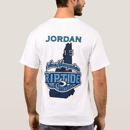 Camiseta Tee con nombre y número personalizados