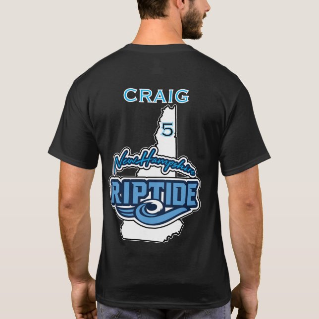 Camiseta Tee con nombre y número personalizados (Reverso)