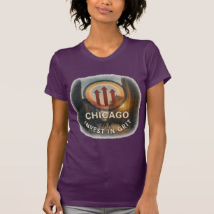 Camiseta Tee de ajuste delgado   Moda del borde femenino