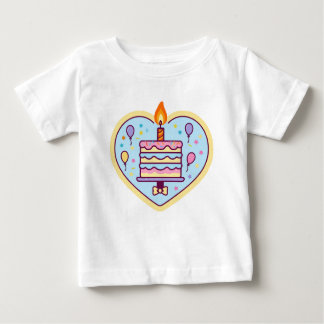 Camiseta - Tee de algodón suave con cumpleaños úni
