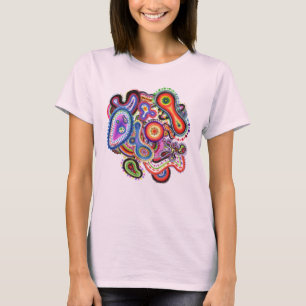 Camiseta Tee de "Amoeba Art" orgánico