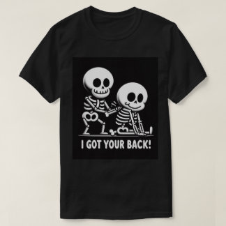 Camiseta Tee de apoyo de la tripulación de Skeleton: ¡Te te