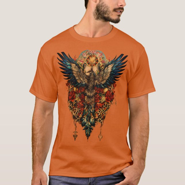 Camiseta Tee de arte de Dreamcatcher Polinesia Tattoo (Anverso)