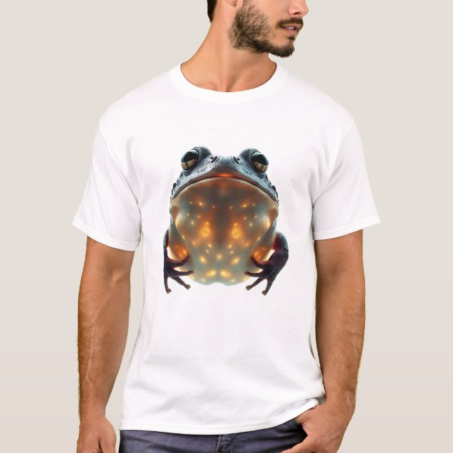 Camiseta Tee de arte de la cara de la toad flotante (Anverso)