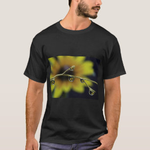 Camiseta Tee de arte de reflejos y gotas