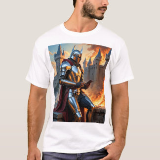 Camiseta Tee de arte divertida y divertida Fantasía en el C