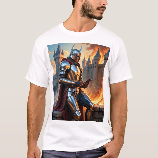 Camiseta Tee de arte divertida y divertida Fantasía en el C (Anverso)