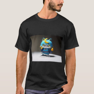 Camiseta Tee de arte figurativo de juguete japonés