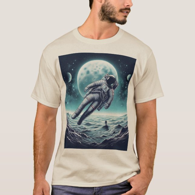 Camiseta Tee de aventura de gravedad lunar (Anverso)